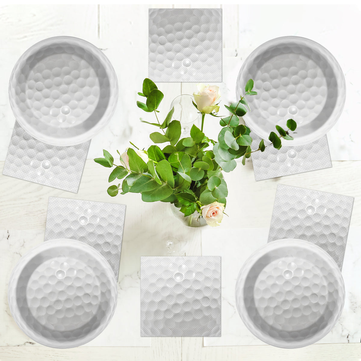 Disposable Golf Theme Party Napkins,Set of 50 Counts