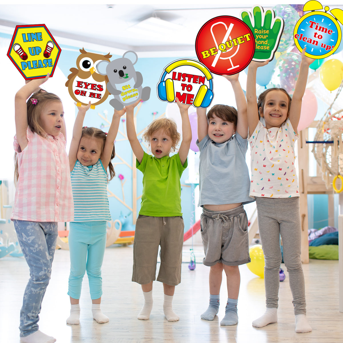 8 Pieces Manage Your Class Signs for Classroom Decoration