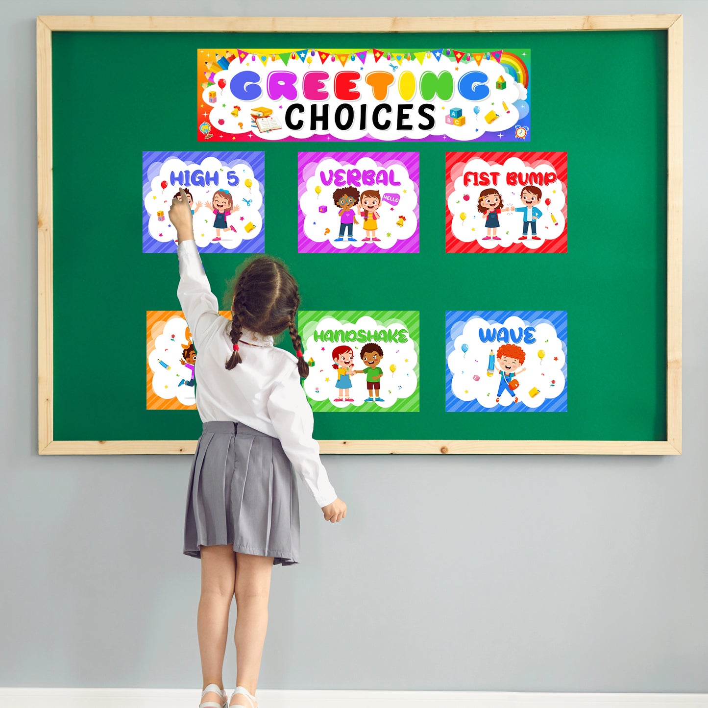Greeting Choice Classroom Rules Posters