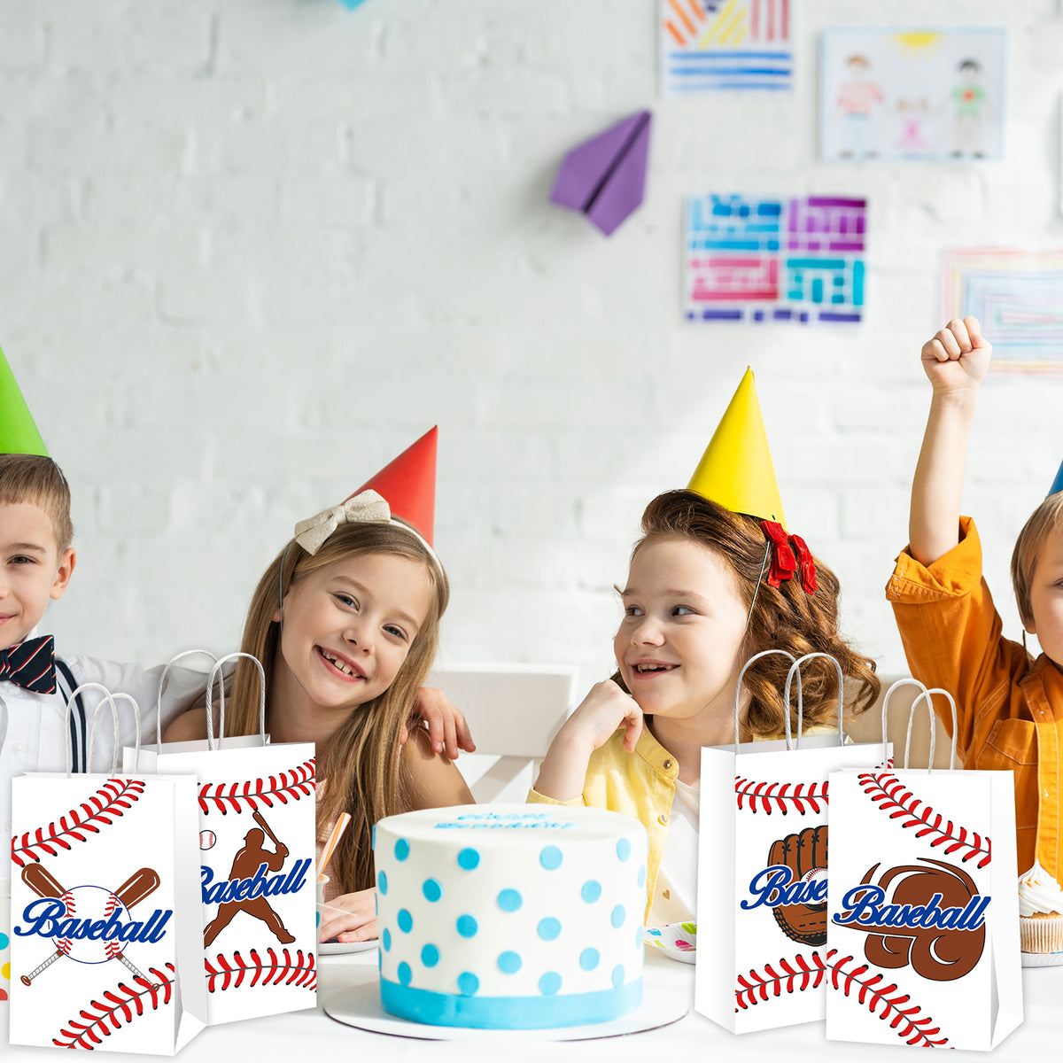 Baseball Party Gift Treat Box - Sports & Baseball Themes