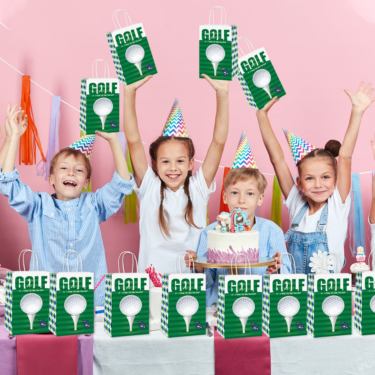 12 Pcs Golf Party Supplies Bags Gifts