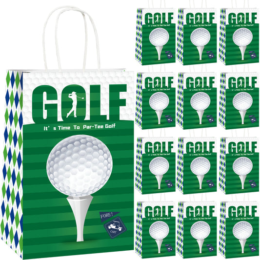 12 Pcs Golf Party Supplies Bags Gifts