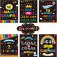 7 Pieces Bienvenidos Sign Spanish Posters Spanish Inspirational Posters