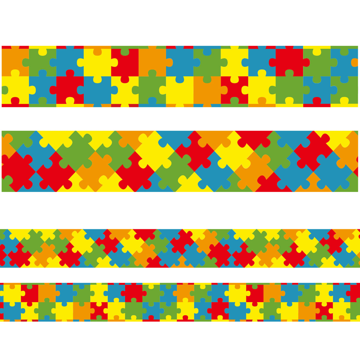 69ft Puzzle Bulletin Board Borders Puzzle Pieces Bulletin Board Decorations