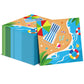 Disposable Summer Beach Theme Party Napkins,Set of 50 Counts