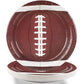 Football Plates - sports or football party Supplies - 24 counts