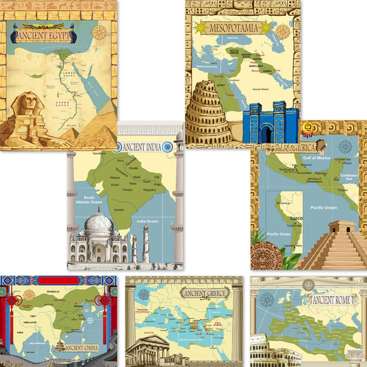 Ancient Civilizations Poster Social Studies Classroom Learning Materials