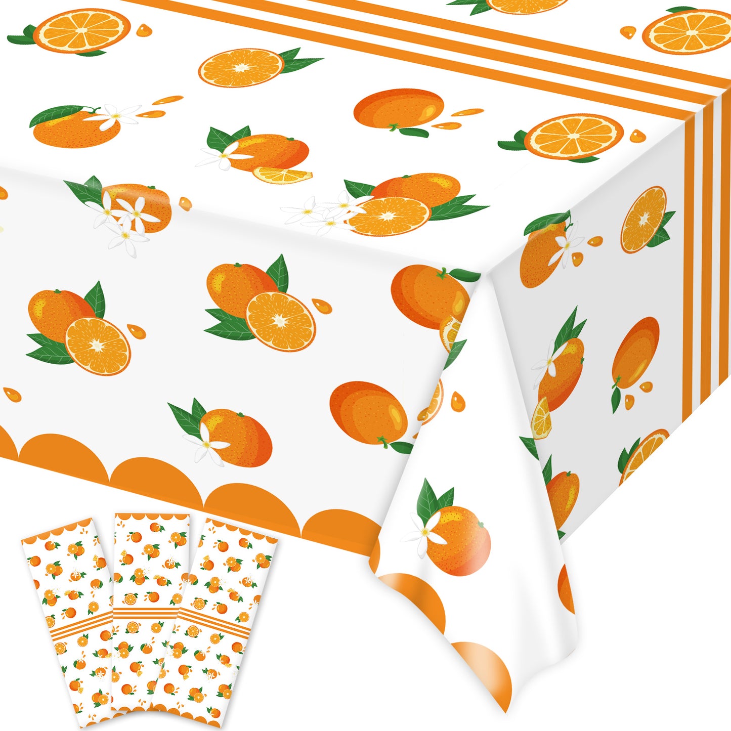 3pcs Little Cutie Tablecloth party Supplies108 x 51 inch