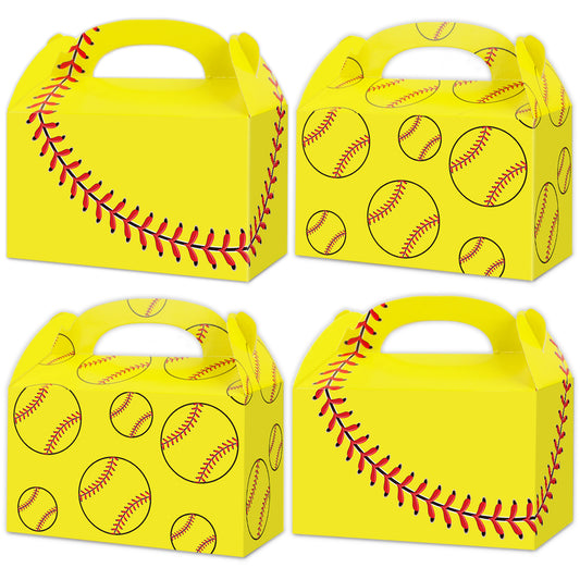 Softball Party Gift Treat Box - Sports & Softball Themes