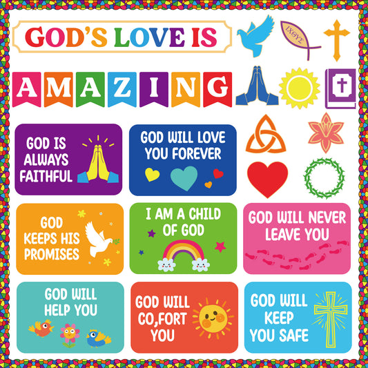 God's Love is Amazing Christian Bulletin Board Set
