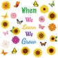 Summer Sunflower Cut-Outs Colorful Gerbera Daisy Flowers Classroom Decoration