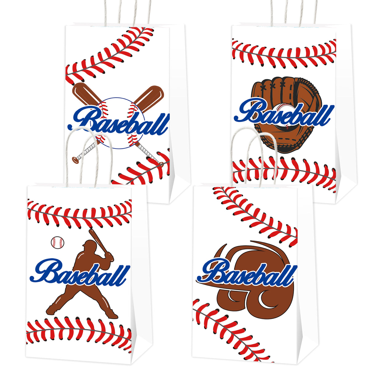 Baseball Party Gift Treat Box - Sports & Baseball Themes