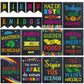 21 Pack Spanish Bienvenidos Inspirational Posters Spanish Classroom Decorations - Colourful
