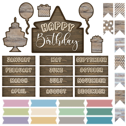 Classroom Birthday Bulletin Board Set Wall Classroom Decoration Cutouts