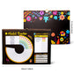 Black Habit Tracker Calendar Goal Planner with Spiral Binding - 12+2 Month