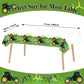 Set of 3 Green Tractor Tablecloth for Birthday Party Farm Party