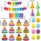44 Pieces Happy Birthday Bulletin Board Set