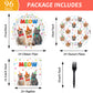 Kitten Theme Party Supplies,Plates Napkins Forks Set of 96pcs
