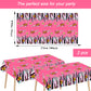 98 Pcs Super Hero Girl Birthday Party Supplies for 24 Guests