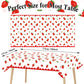 3pcs Strawberry Party Tablecloth party Supplies 108 x 51 Inches