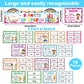 19 Pieces Parts of Speech Posters English Grammer Educational Chart