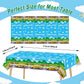 3 Pcs School Bus Tablecloth Back to School Party Tablecover