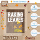 45 Pieces Thanksgiving Autumn Fall Bulletin Board Borders Decorations