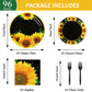 Sunflower Party Tableware set - Summer & Spring Themes