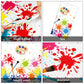Art Paint Tablecloth Party Supplies 108 x 51 inch 1Pcs