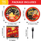 Movie Night Theme Party Supplies,Plates Napkins Forks Set of 96pcs