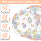 Butterfly Theme Party Supplies,Plates Napkins Forks Set of 96pcs