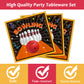 96 Pcs Bowling Party Tableware Set for 24 Guests