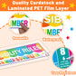 Educational Math Posters Math Divisibility Rules Classroom Banner - 2 pack