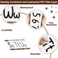 12 Pieces Alphabet Bulletin Board Strips Set Alphabet Line & Number Border Posters(Industrial Chic)