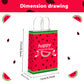 12 Pieces Watermelon Party Favor Bags Supplies