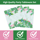 96 Pcs Cactus Party Tableware Supplies for 24 Guests