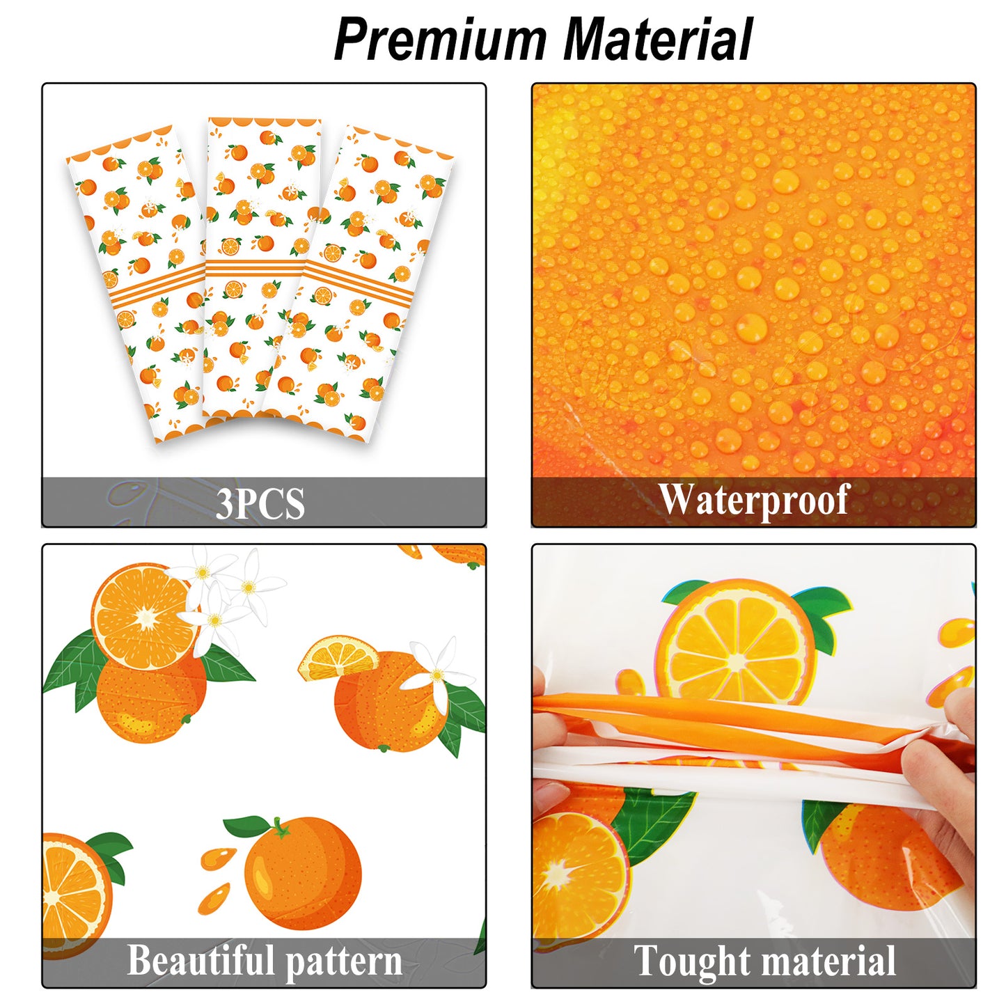 3pcs Little Cutie Tablecloth party Supplies108 x 51 inch