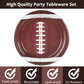 Football Plates - sports or football party Supplies - 24 counts