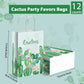 12 Pcs Cactus Party Decorations Supplies Bags