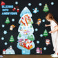 Winter Bulletin Board Decorations Sliding Into A New Year Cutouts