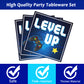 96 Pcs Video Game Party Supplies for 24 Guests