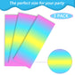 Ombre Party Plastic Tablecloth,Set of 3