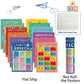 12 Pieces English Grammar Posters Educational Literary Wall Signs,16 x 11 Inch