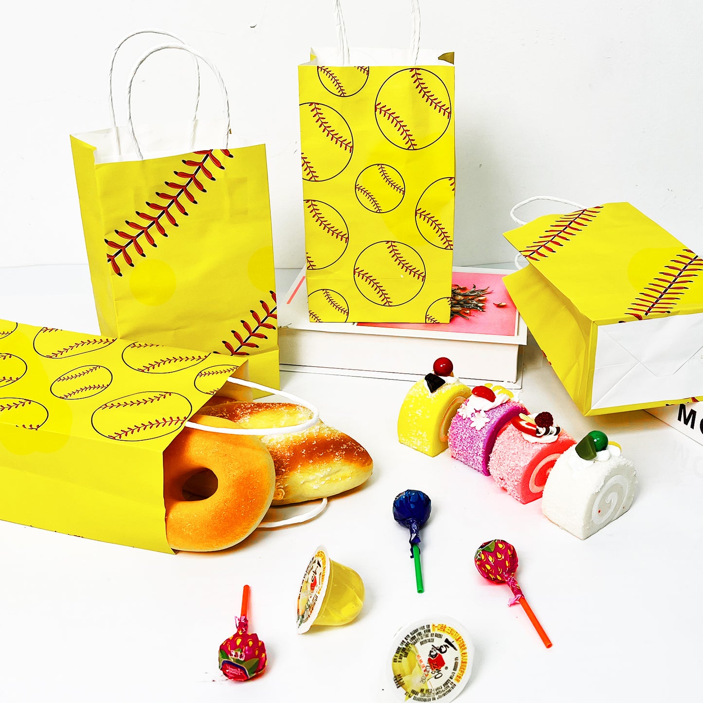 Gift Treat Bags - Softball & Sports Themes