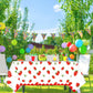 3pcs Strawberry Party Tablecloth party Supplies 108 x 51 Inches