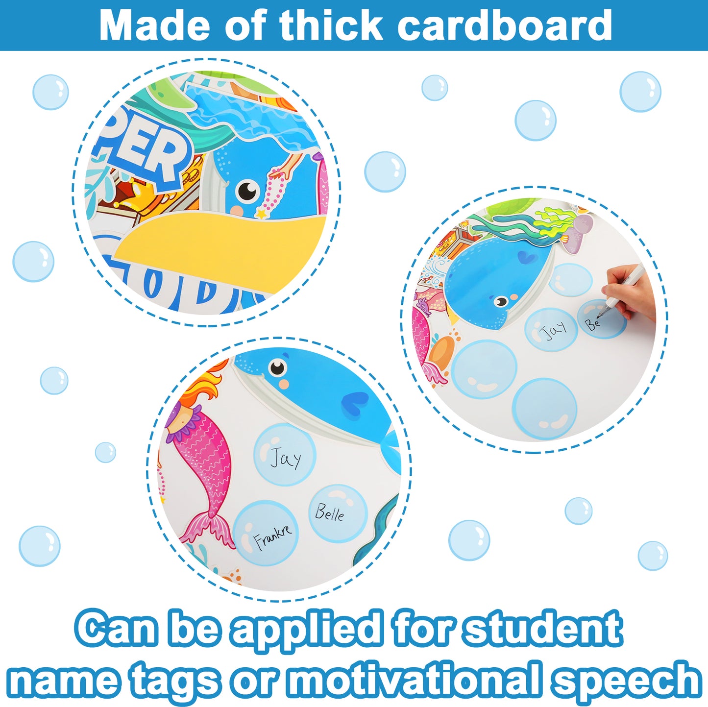 Under The Sea Bulletin Board Set Ocean Creatures Educational Classroom Decorations