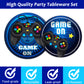 96 Pcs Video Game Party Supplies for 24 Guests