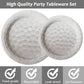 Golf Theme Party Supplies,Plates Napkins Forks Set of 96pcs
