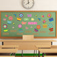 Summer Sunflower Cutouts Colorful Flowers Cut-Outs Bulletin Board Set