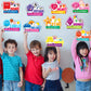 13 Pieces Shape Bulletin Board Set Shapes Education Posters